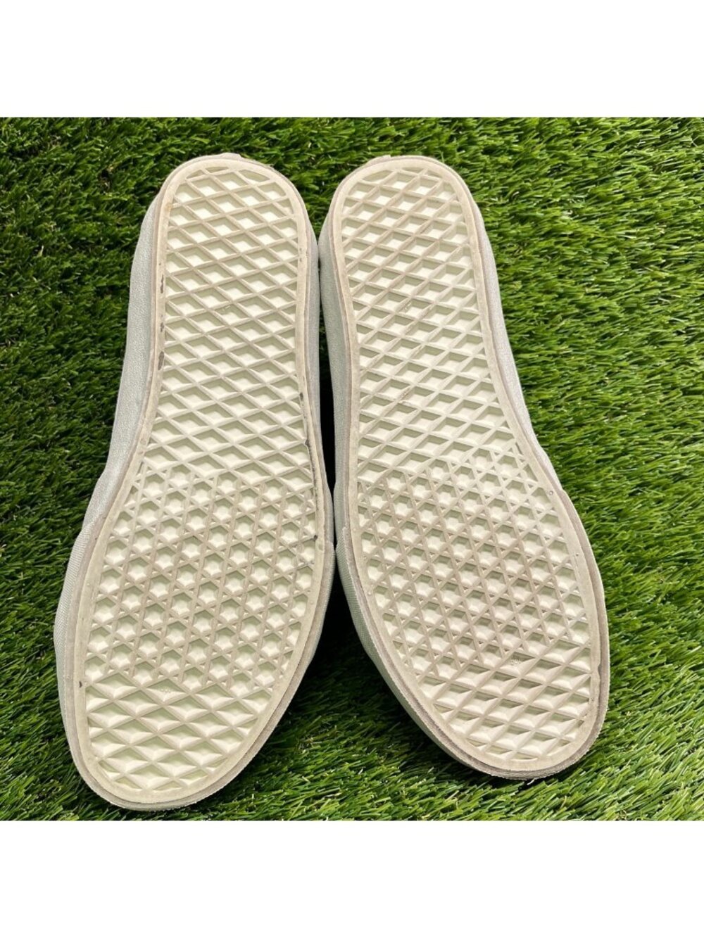 Vans Sk8-Mid VLT LX Womens Size 8.5 Mens 7 Beige White Athletic Shoes Sneakers - Picture 7 of 10